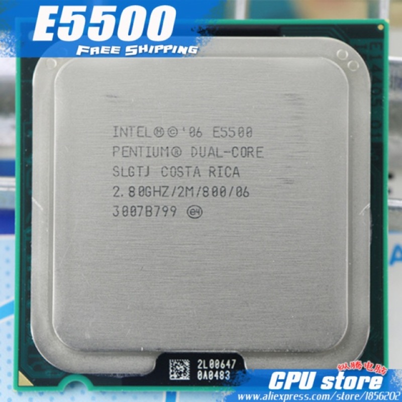 Bảng giá CPU Intel CoreDual E5500 Phong Vũ