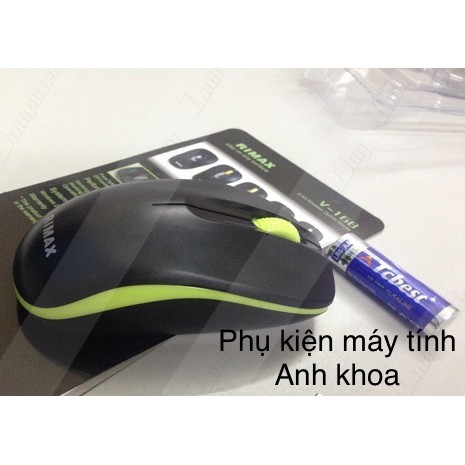 Chuột không dây Rimax V168 laser