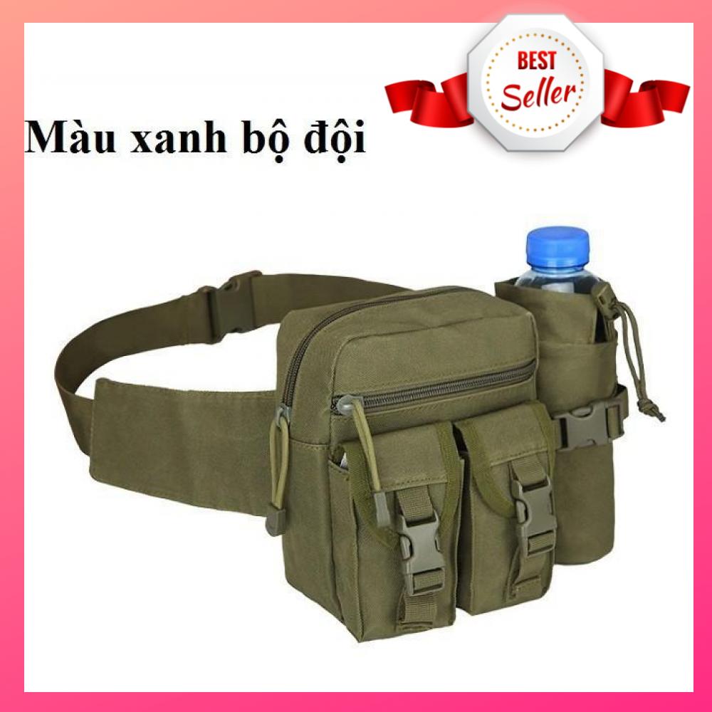 Túi đeo hông , Túi Đeo Hông Kèm Chai Nước