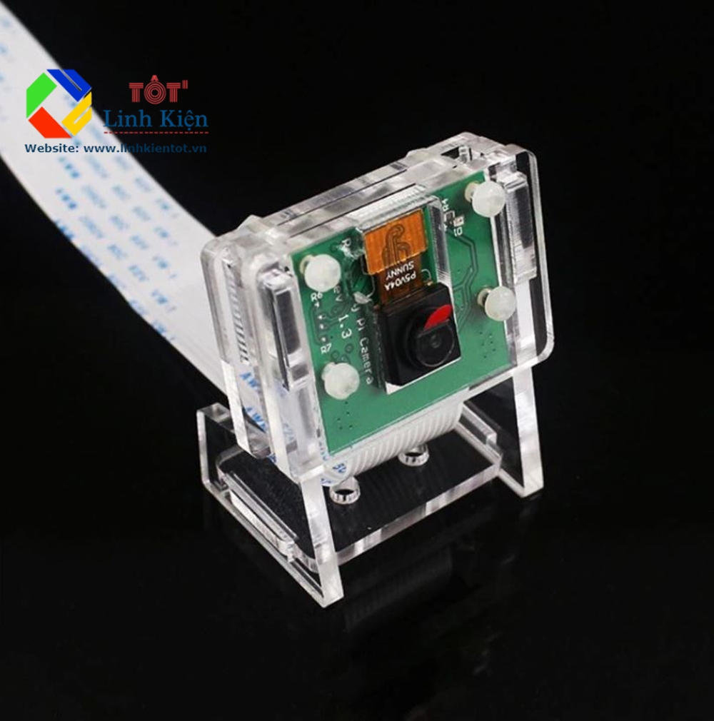Vỏ hộp Camera Raspberry Pi V2 - case camera raspberry pi 3,pi4