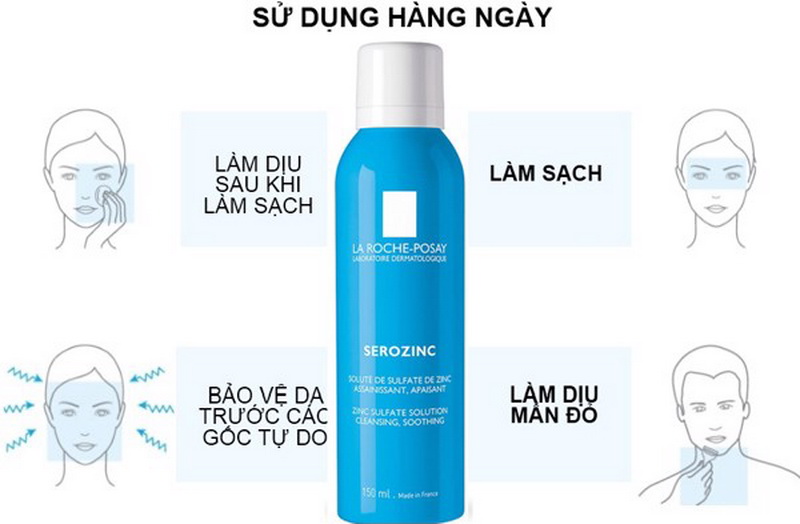 [ĐỦ SIZE] Xịt Khoáng La Roche-Posay Serozinc