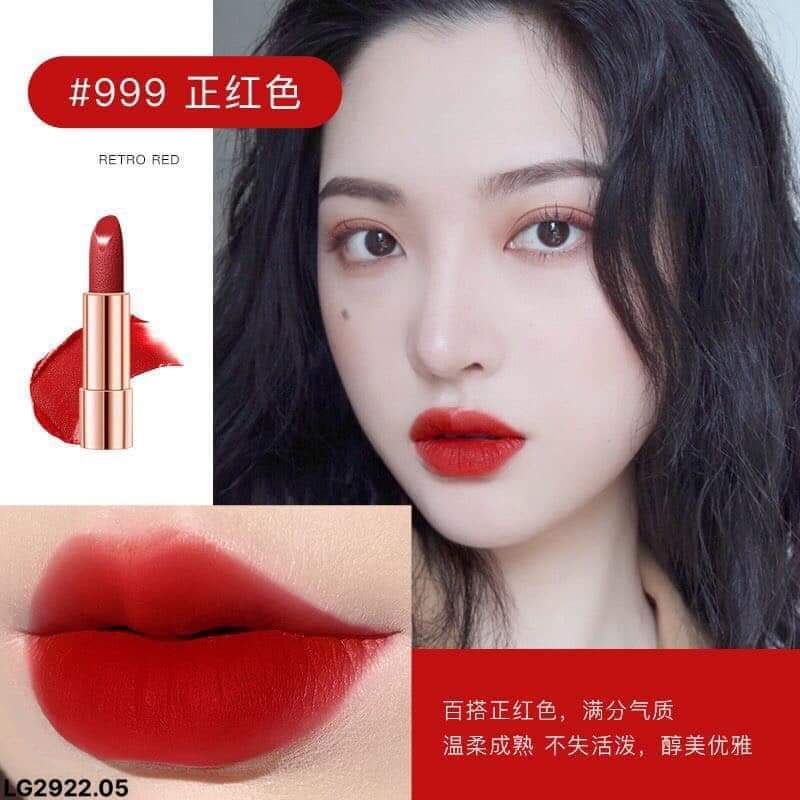 (Quà tặng valentine, quà tặng 8/3, quà tặng sinh nhật, quà tặng bạn gái) Set Son Môi Túi Xách 3 Cây HANBER