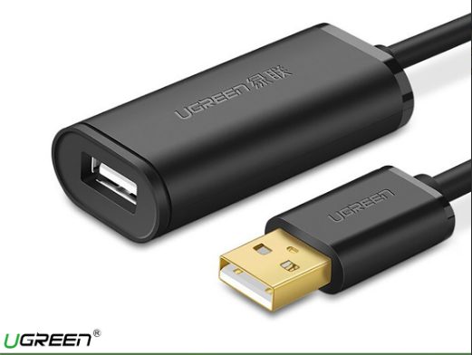 Dây USB 2.0 nối dài Active Có Chíp Ugreen US121 Cao Cấp
