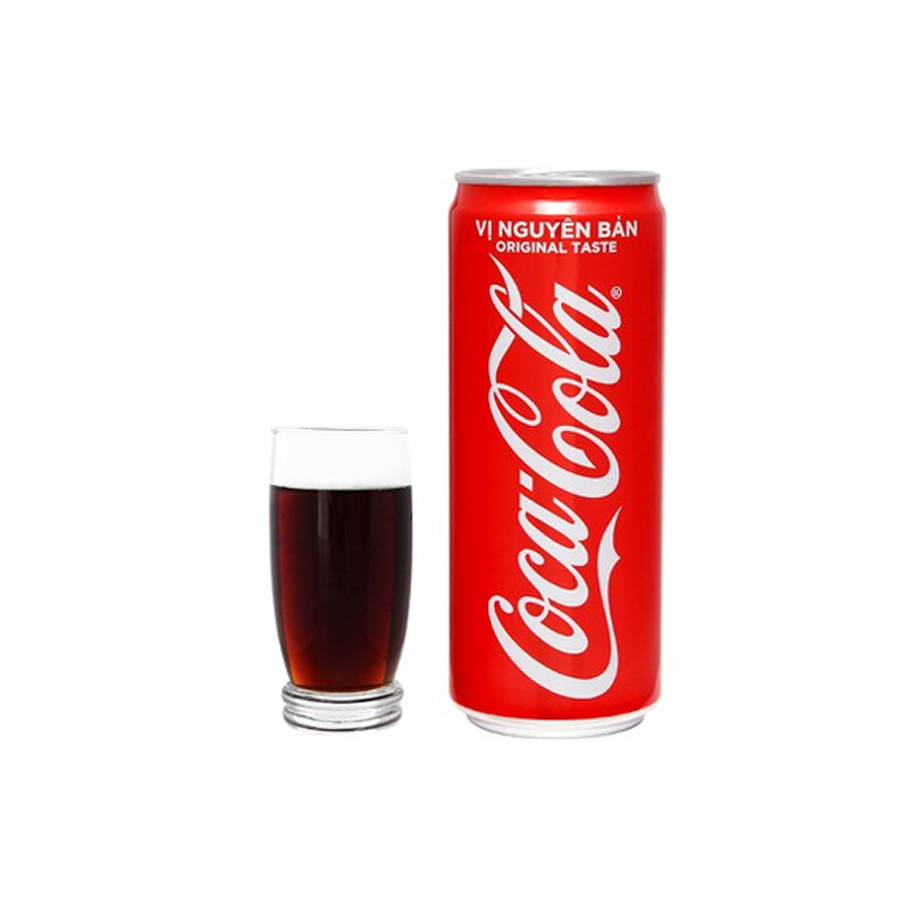 Lốc 6 chai cocacola lon 320ml