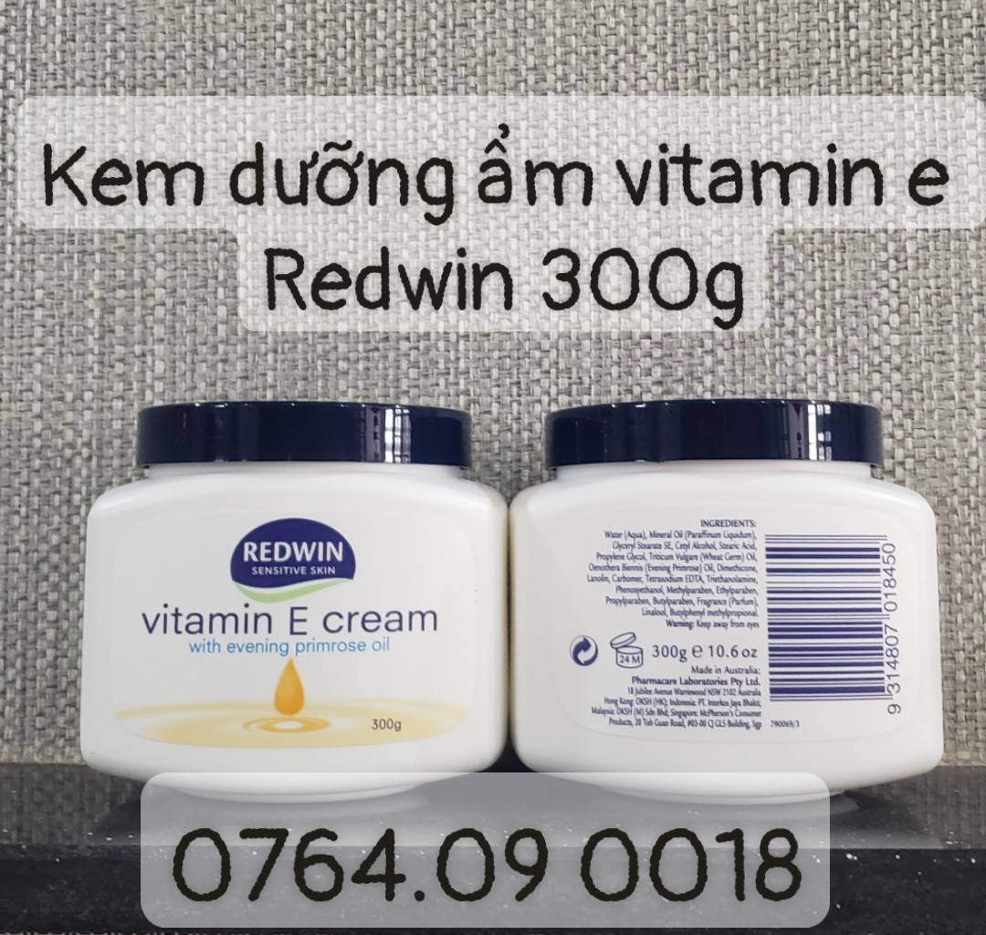 Hàng Chuẩn ÚC] Kem dưỡng da Redwin Vitamin E