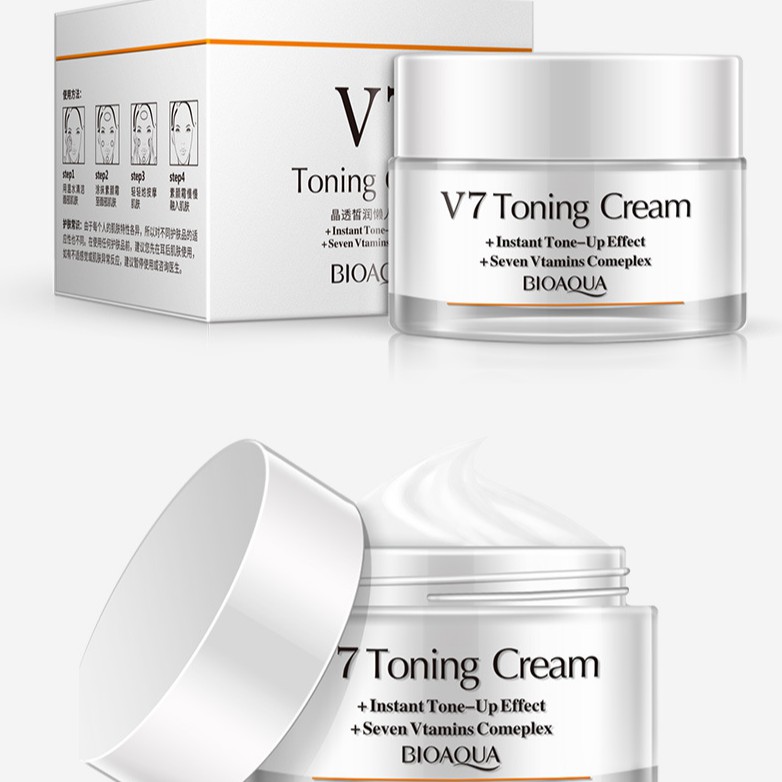 Kem Dưỡng Trắng Da V7 Toning Light Bioaqua