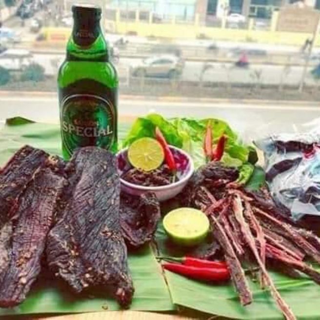 sỉ toàn quốc 500g thịt lợn sấy - đặc sản tây bâc