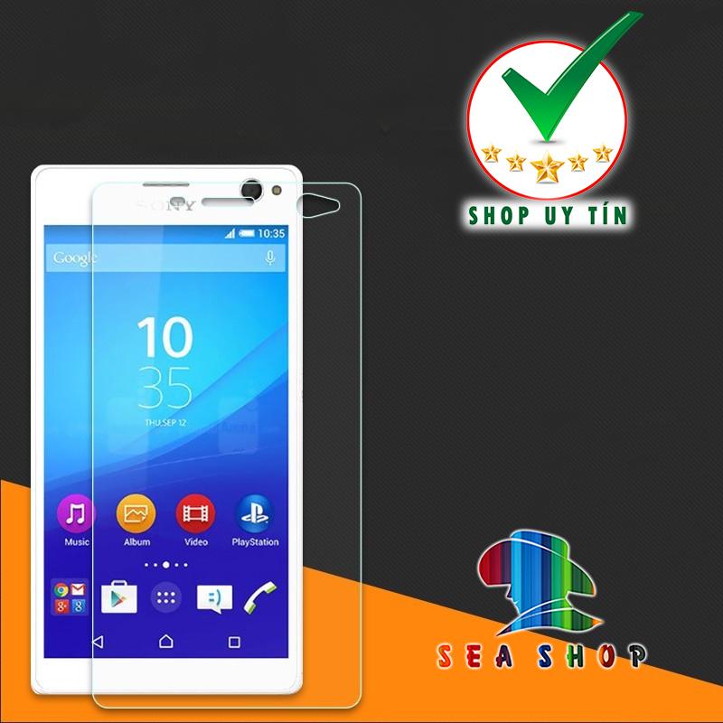 Combo 2 glass tempered for Sony Xperia C3 D2502