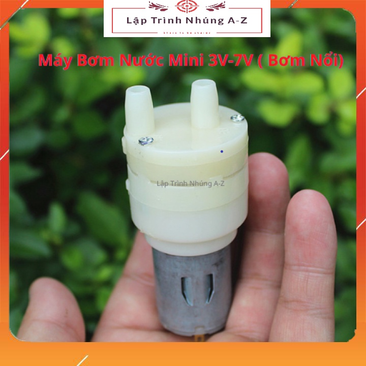 [Lập Trình Nhúng A-Z][G21] Máy Bơm Nước Mini 3V-7V ( Bơm Nổi)