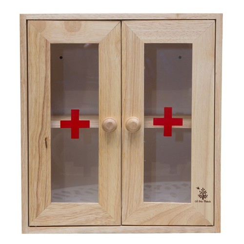 Tủ thuốc đôi cửa mica Gỗ Đức Thành