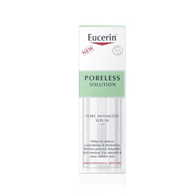 Tinh Chất Cho Da Mụn Eucerin Poreless Solution Giúp Giảm Mụn Và Thu Nhỏ Lỗ Chân Lông 30ml