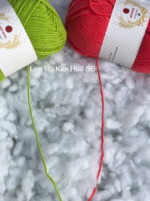 Len Best Wool cuộn 50g ( từ màu 21 đến 40)