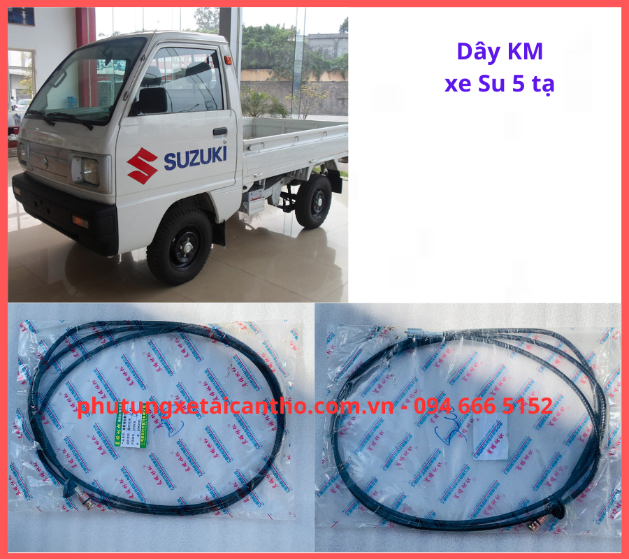 Dây công tơ mét, km xe suzuki 500kg, su 5 tạ dài 2690mm