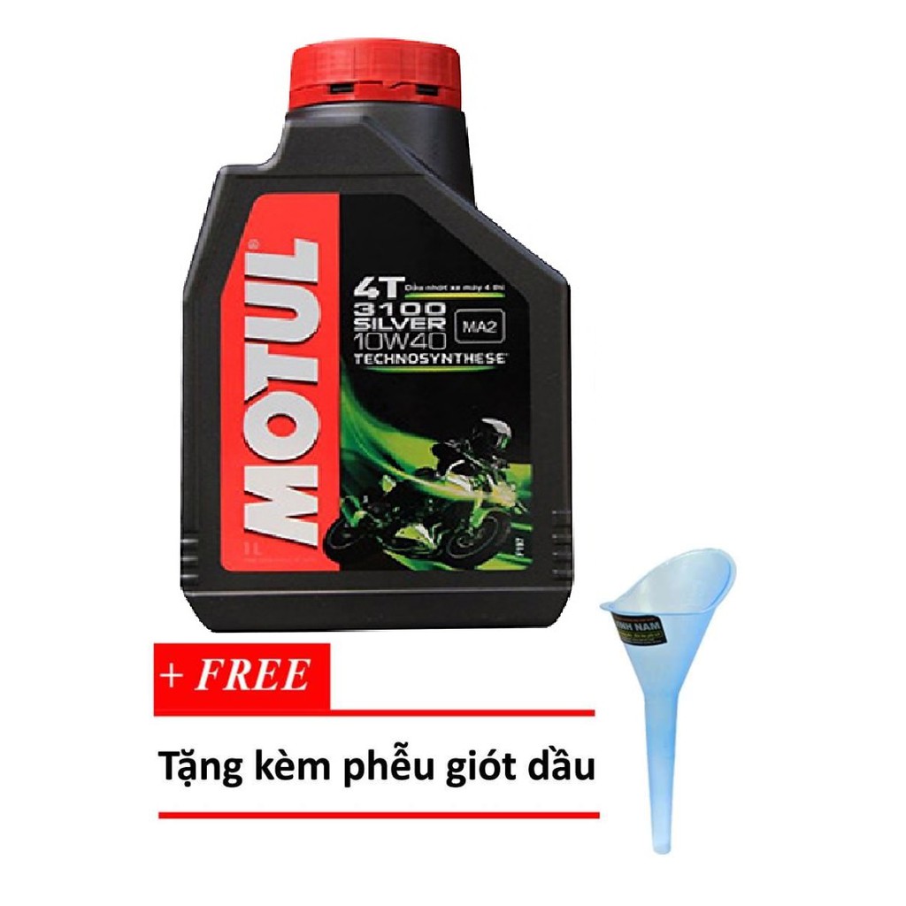 - nhớt xe máy số cao cấp motul silver 3100 10w40 800ml