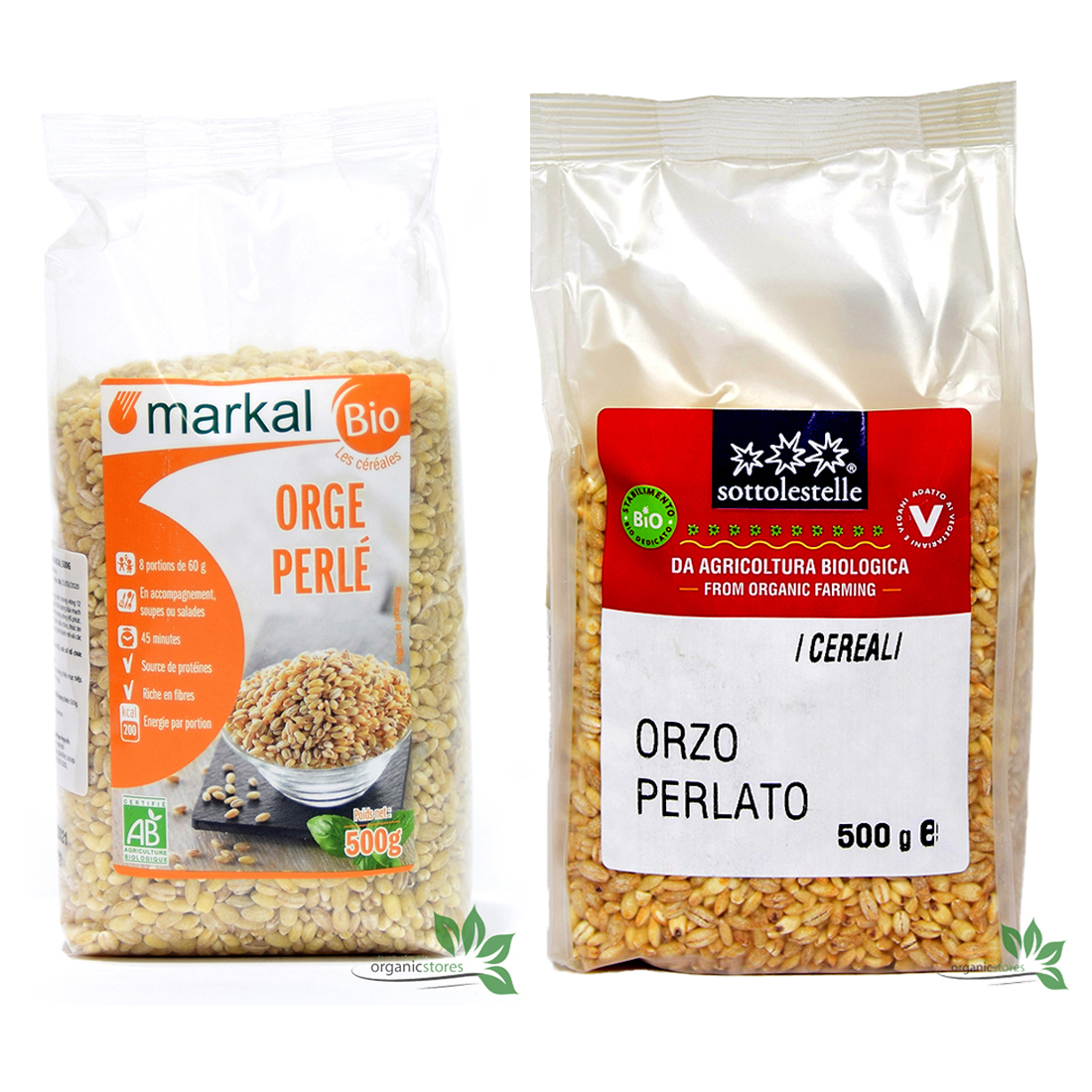 Hạt lúa mạch ngọc trai (hạt ý dĩ) hữu cơ Markal/Sotto 500gr