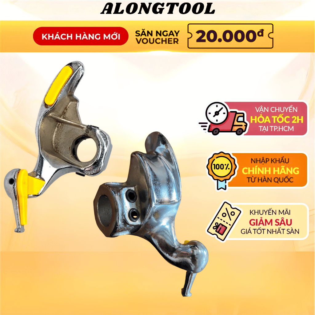 Mỏ vịt máy ra vào lốp ô tô và xe máy alongtool