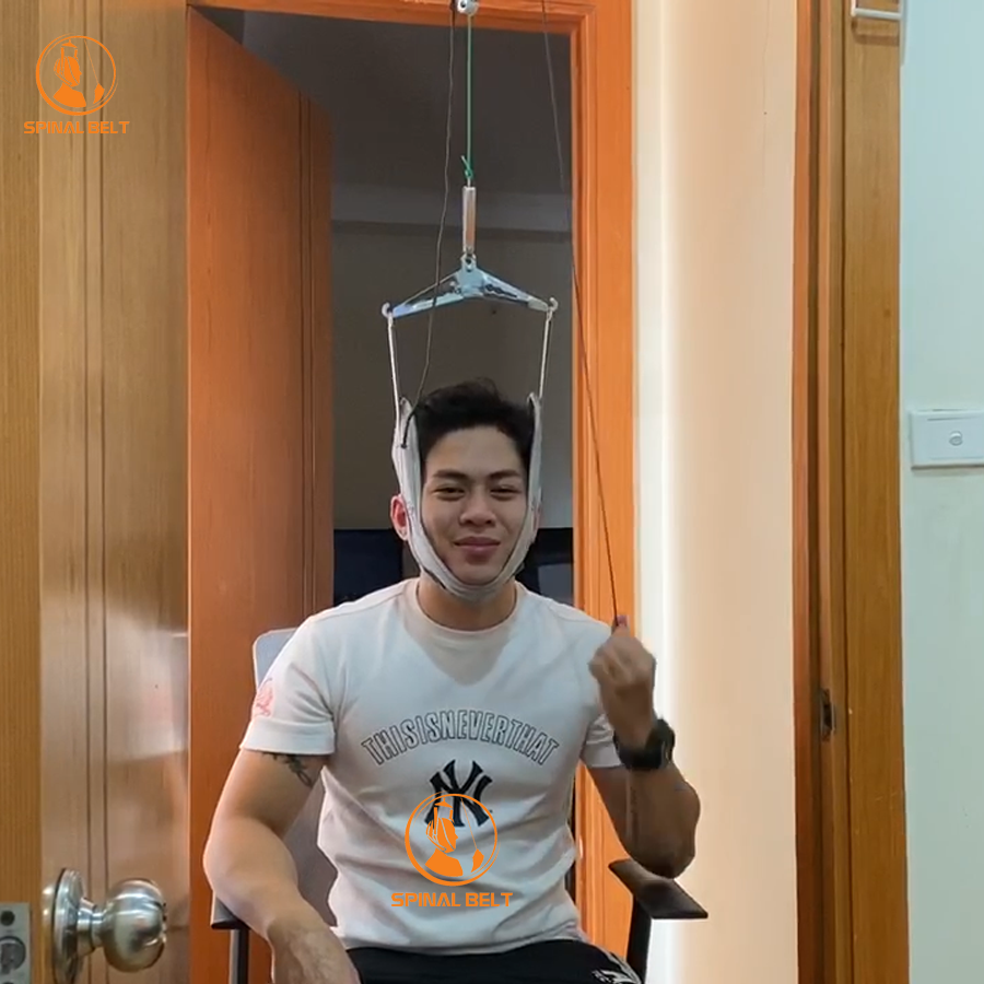 Đai Kéo Giãn Cột Sống Cổ Spinal Belt ( dạng móc treo)
