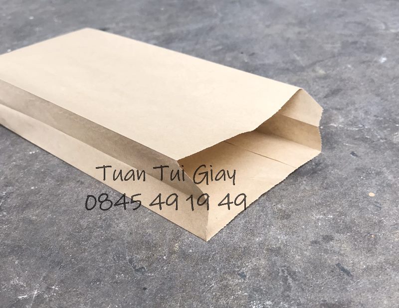 100c túi bánh mì KRAFT NÂU