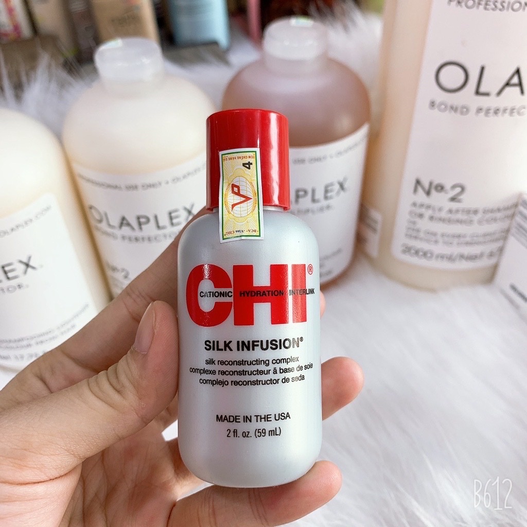 Tinh dầu dưỡng tóc chi silk infusion nhỏ 15ml