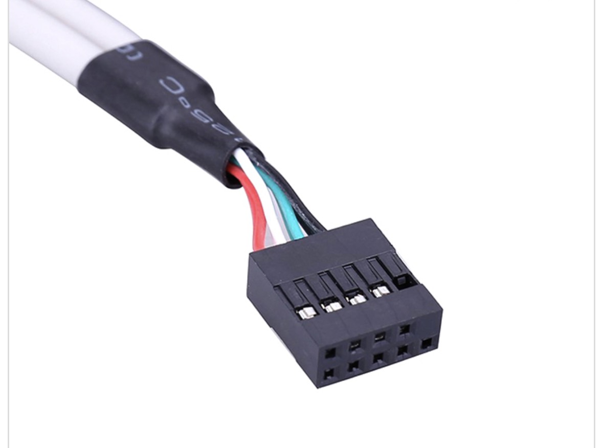 Cáp chuyển đổi USB 9 Pin mainboard ra 2 USB-C20