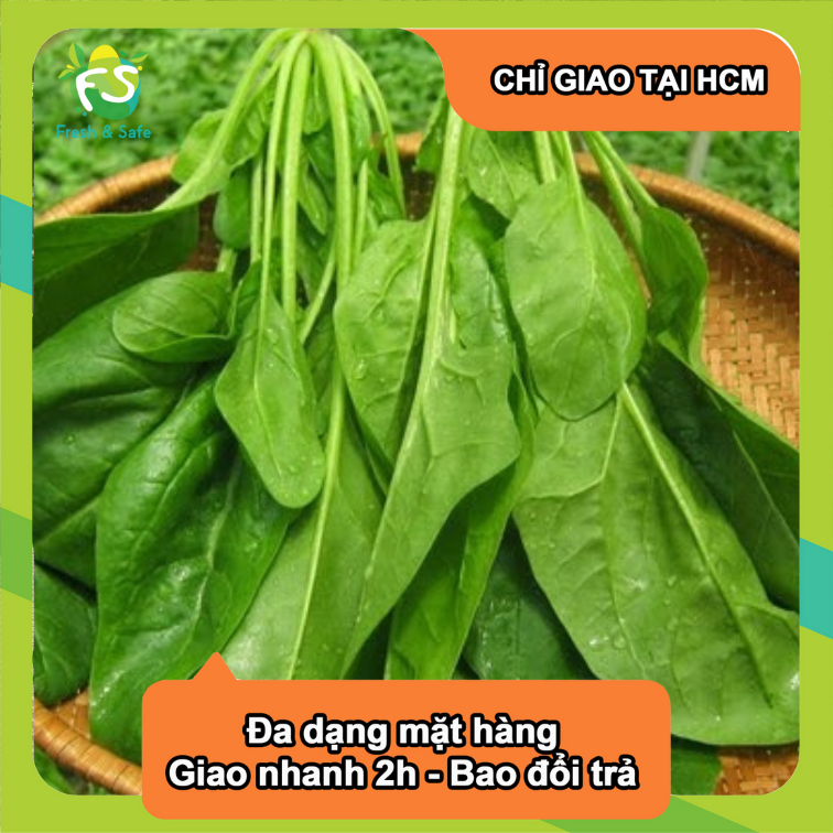 [HOẢ TỐC HCM] Cải Bó Xôi - 300G/1KG