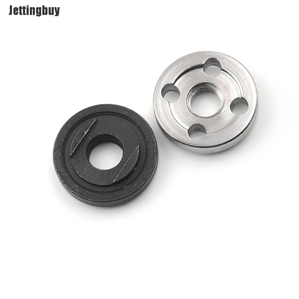 Jettingbuy Electrical Angle Grinder Replacement Fitting Part Inner Outer Flange Nuts