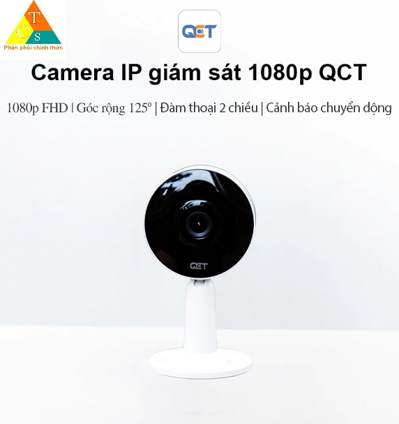 Camera giám sát mini QCT gen2 1080p quốc tế