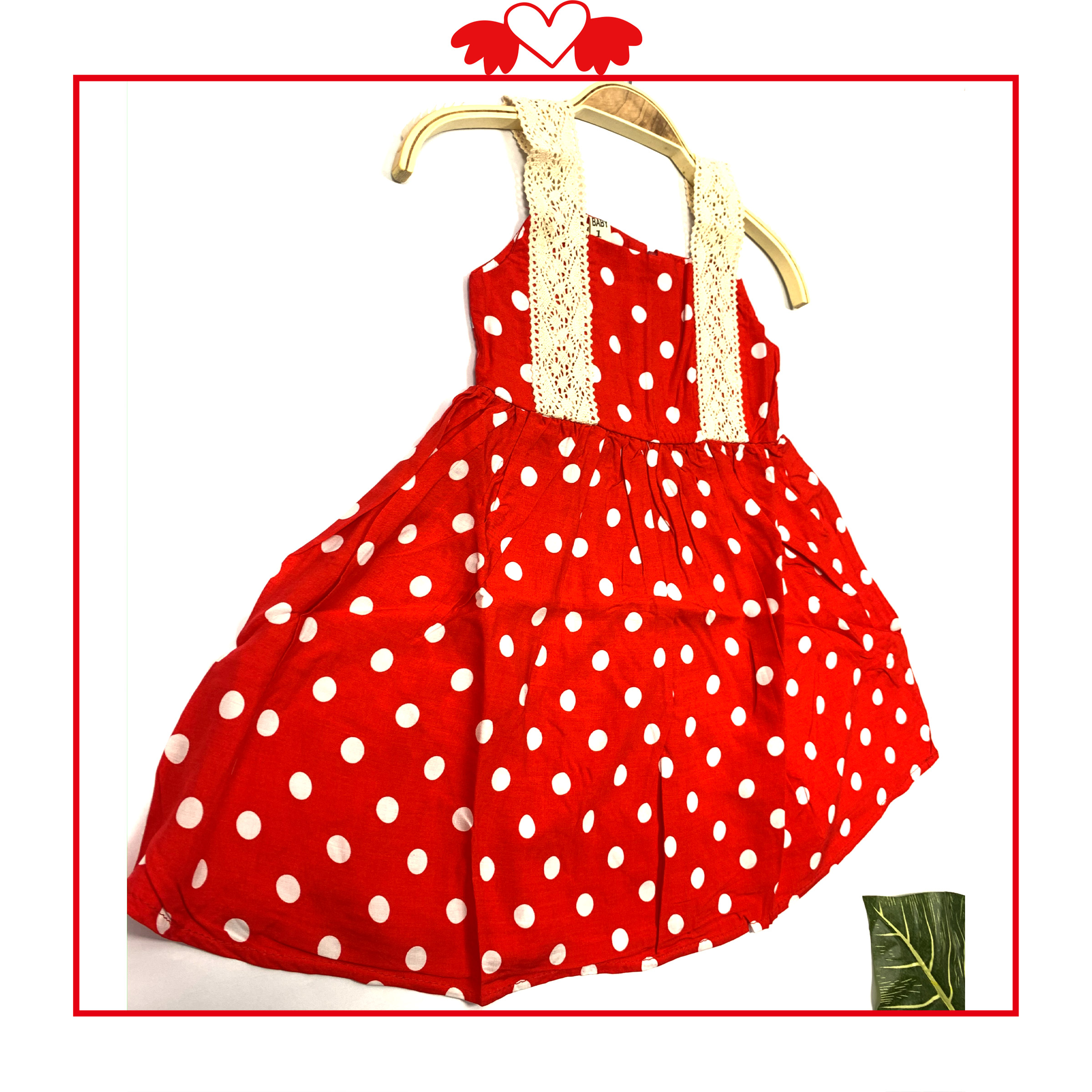 VÁY LANH LỤA 2 DÂY CHO BÉ GÁI 8-22KG
