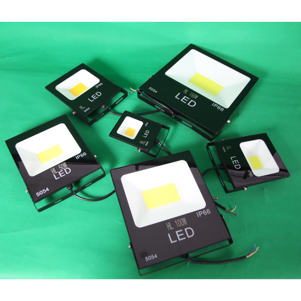 Đèn Pha Led 50w COB 5054 đủ công suất.