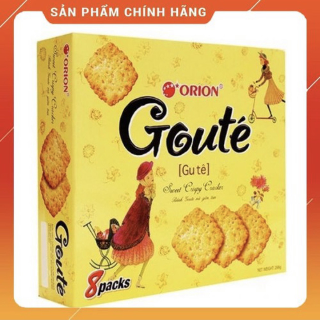 Bánh Goute mè Orion