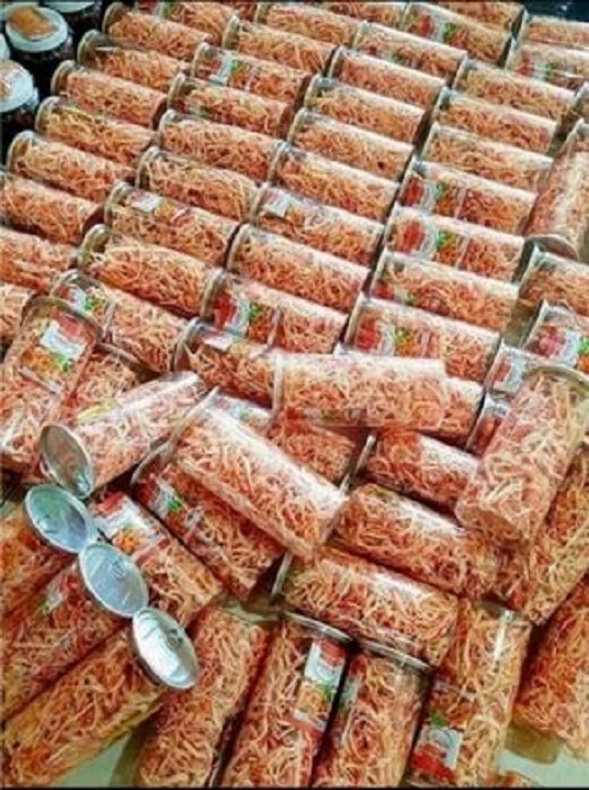 Mực hấp dừa lon pet 250g siêu ngon