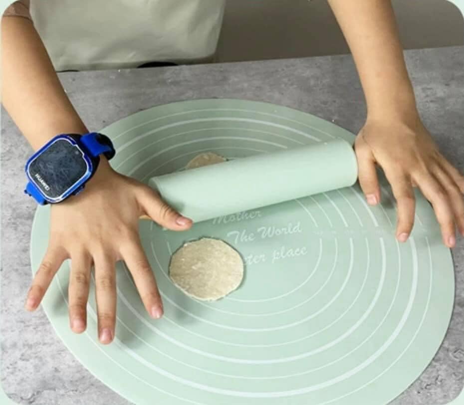 Thảm silicon - Thanh cán bột