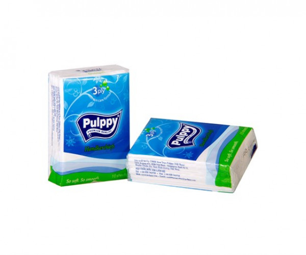 Khăn Giấy Lụa Bỏ Túi Pulppy Compact 10 gói