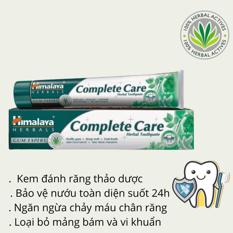 [Chính Hãng] Kem Đánh Răng Bảo Vệ Nướu | Himalaya Complete Care Toothpaste 100g