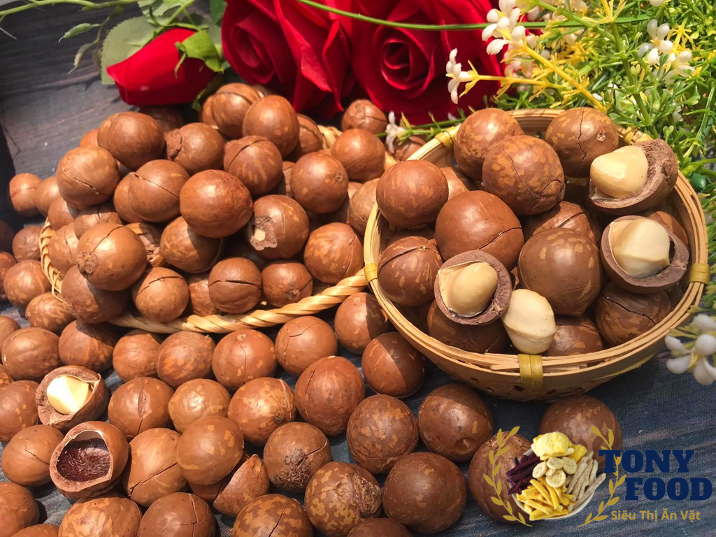500gr Hạt Macca Tây Nguyên Size To