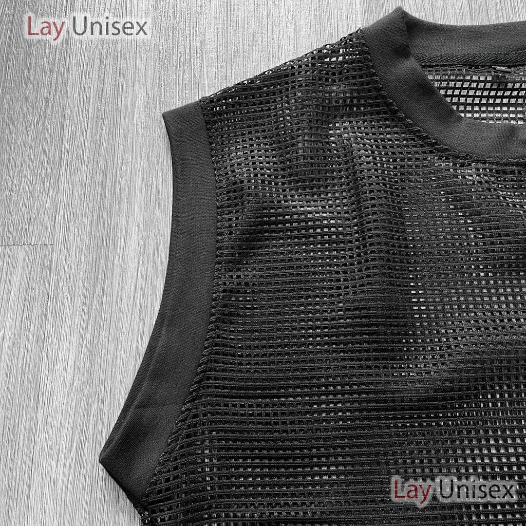 Áo TANK TOP Lưới unisex