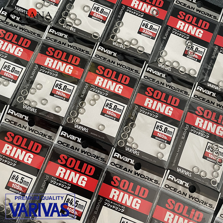 Khoen Ring - Varivas Avani Ocean Works Solid Ring ( Khoen Chết ) - Câu Cá, Câu Biển