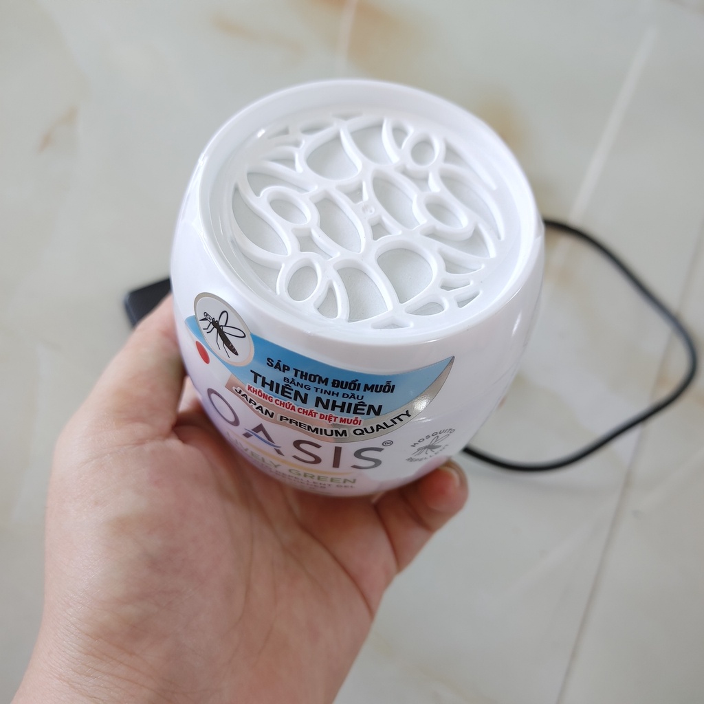 [Hàng Đẹp] Sáp thơm đuổi muỗi OASIS 180 g