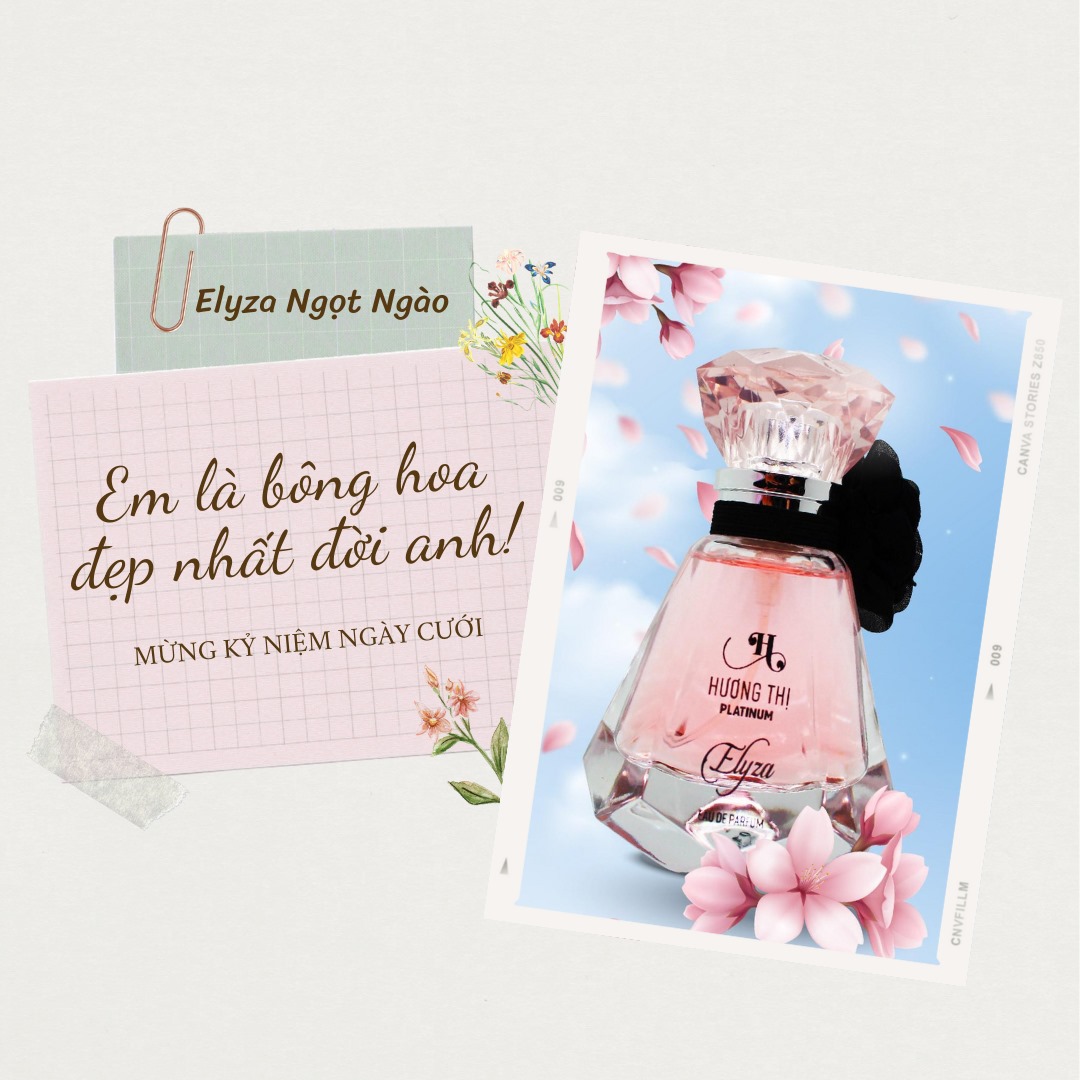 Nước hoa nữ cao cấp Elyza - Hương Thị Platinum 30ml