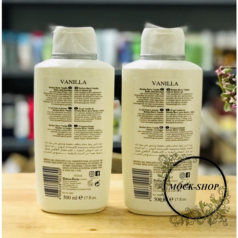 Sữa tắm VANILLA của Đức.