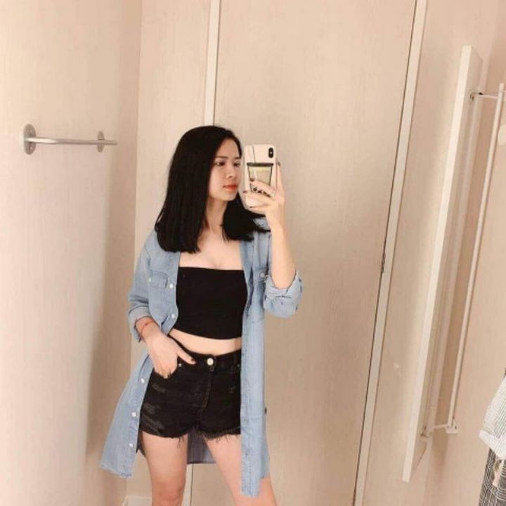 Áo quây siêu co giãn mặc bên trong siêu rẻ