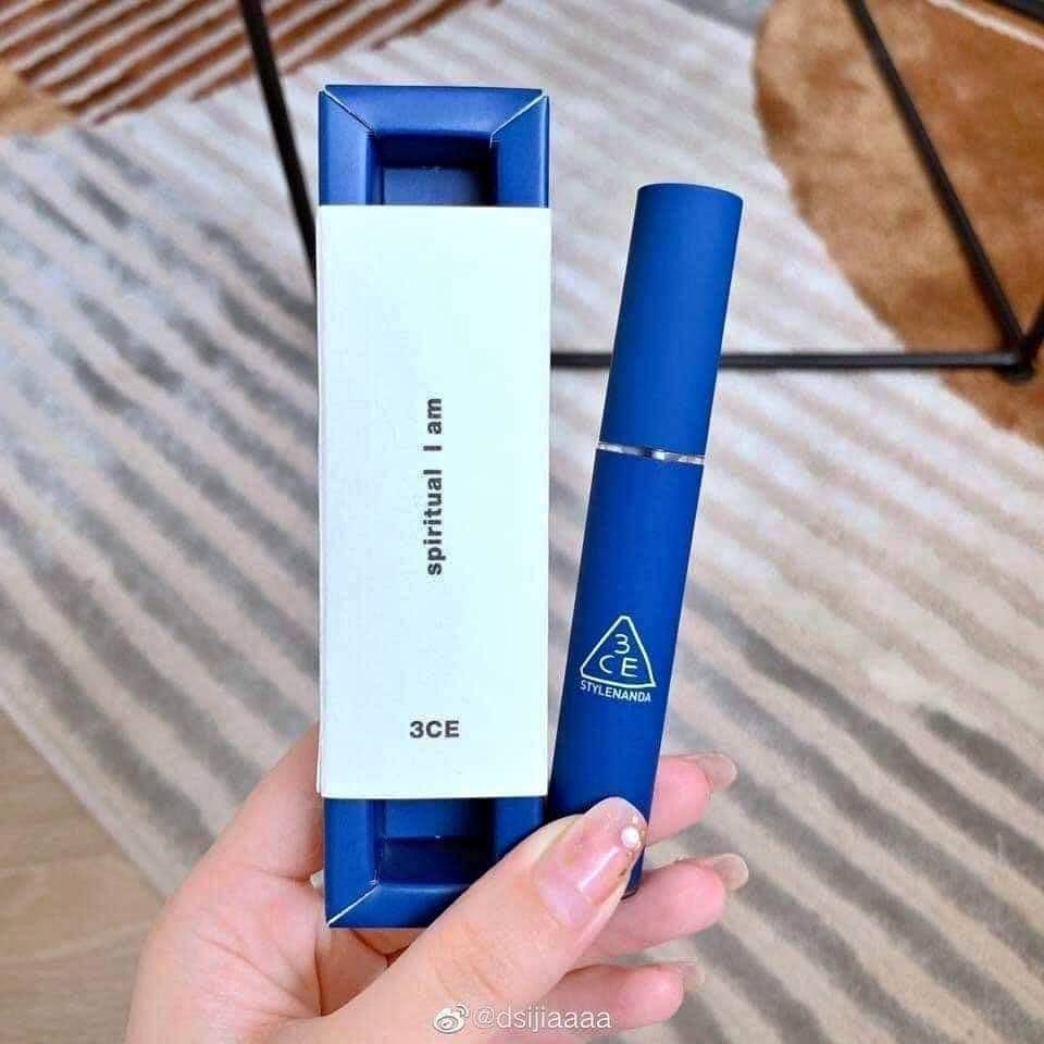 Son 3ce Classic Blue - Son Kem 3ce Xanh Mẫu Mới 2020