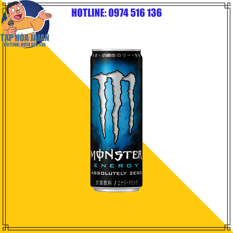 Nước Tăng Lực Asahi Monster Energy Zero Nhật Bản