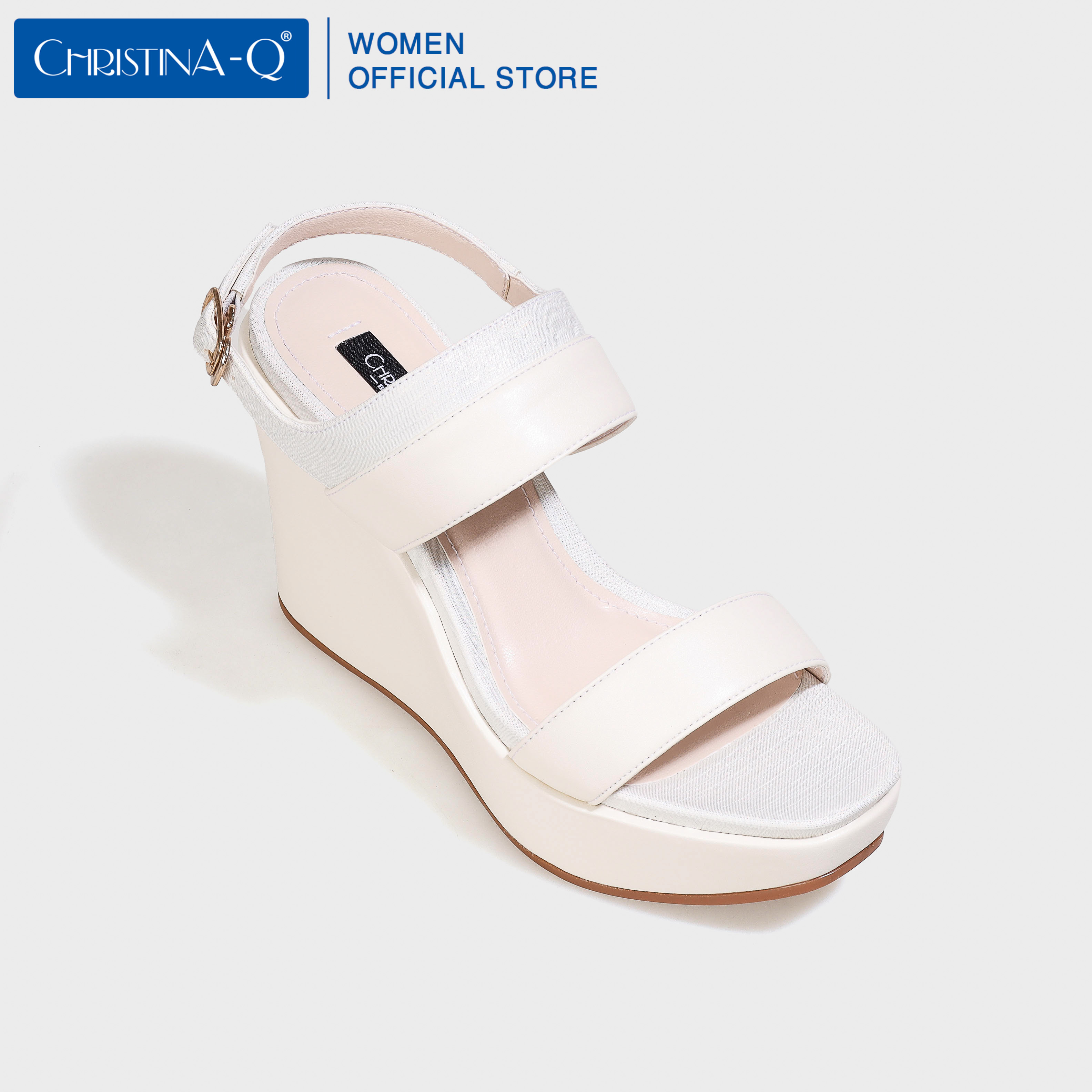 Giày Sandals Nữ Đế Xuồng ChristinA-Q XDX123