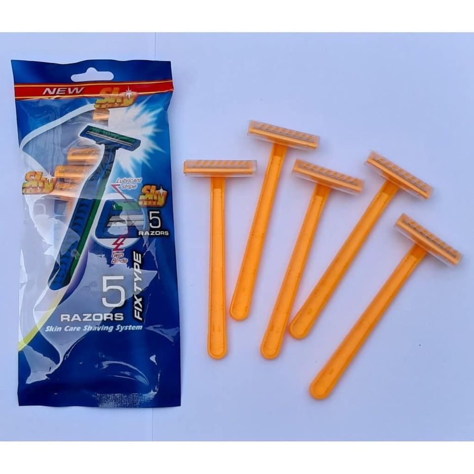 Set 5 CÂY DAO CẠO RÂU 2 LƯỠI hàng xịn