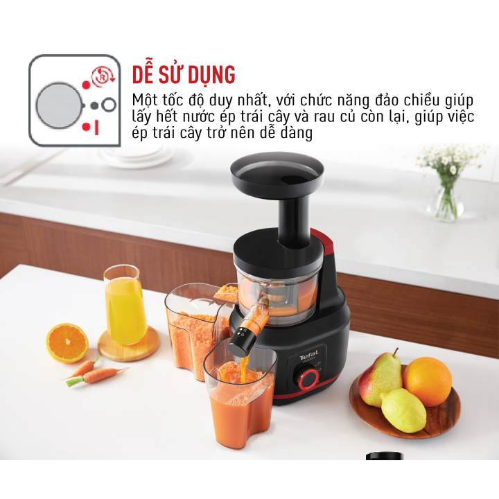 Máy ép chậm Tefal ZC150838 150W - Hình ảnh 7