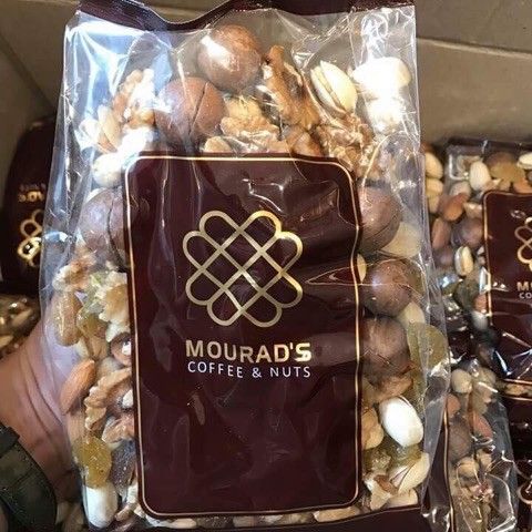 [HCM]Mix Nuts 5 Hạt Không Vỏ (Nướng chín dậy vị dòn ngon) 500g.