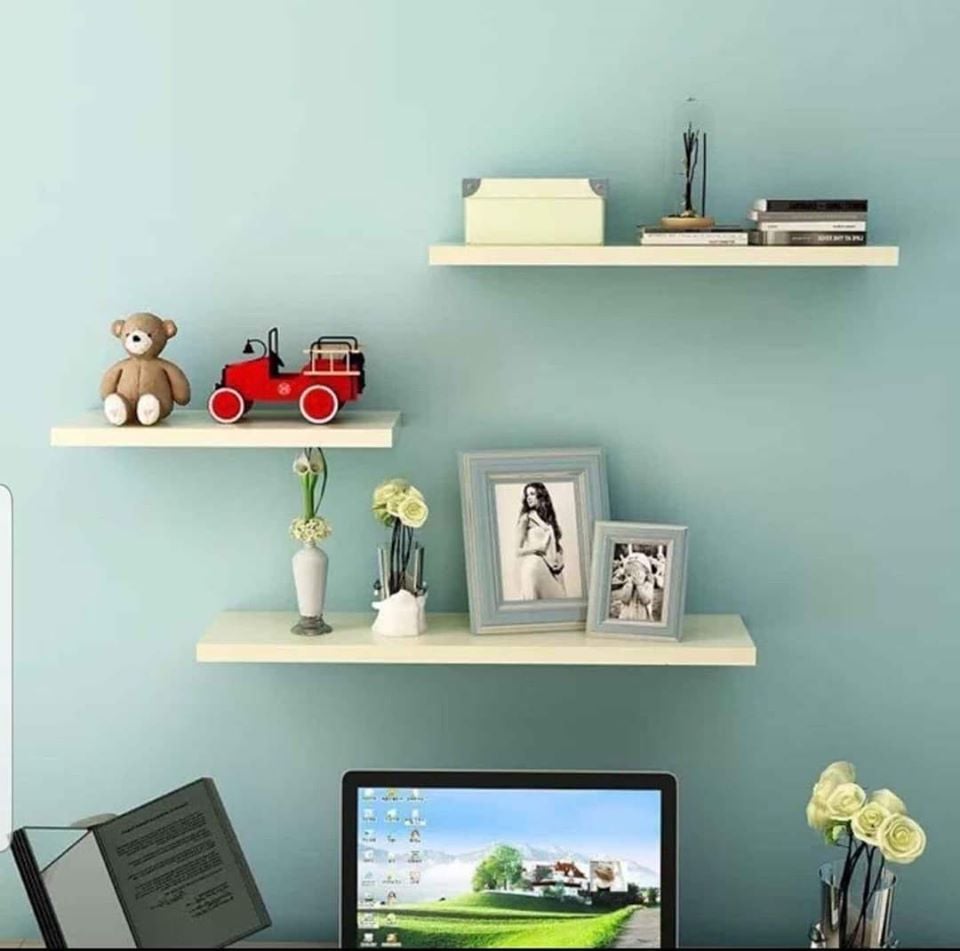 Kệ Gỗ Decor Cực Xinh Dài 60 Sâu 20