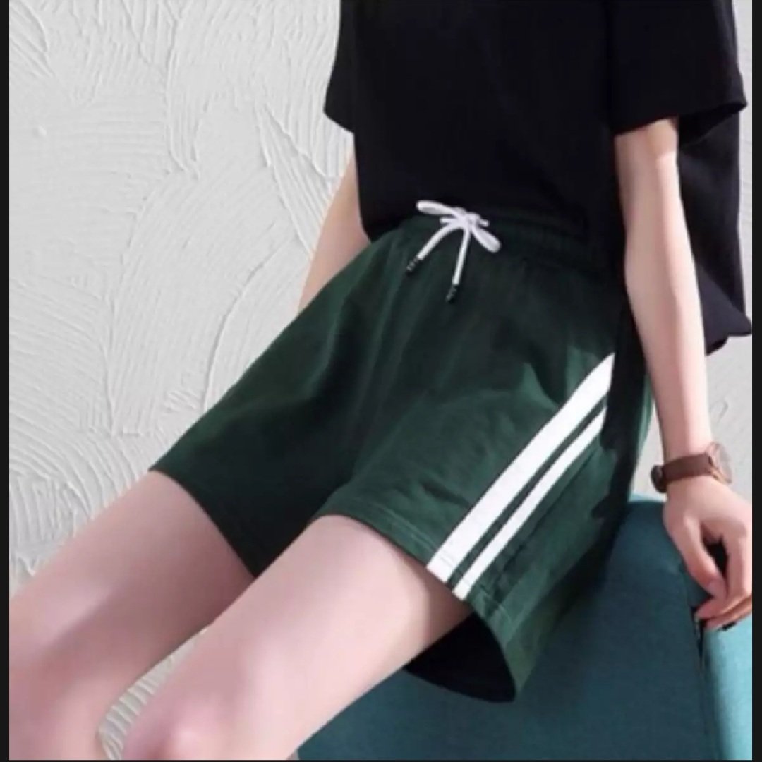 QUẦN SHORT THUN COTTON MỀM MÉT 2 SỌC  THỜI TRANG (CÓ SAI ĐẠI)