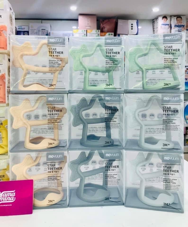 Gặm nướu Moyuum silicone cao cấp cho bé BQSHOP